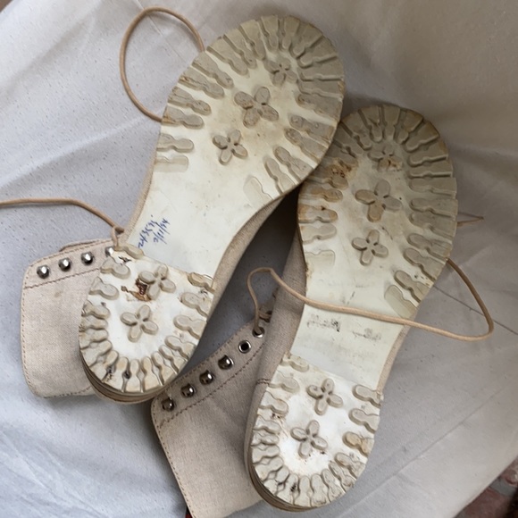 Espace   Vintage Linen Boots - Picture 15 of 16